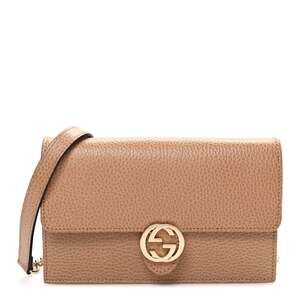 Gucci Dollar Calfskin Interlocking G #242128G62B